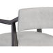 Keagan 36.5 inch Saloon Light Grey Leather Counter Stool